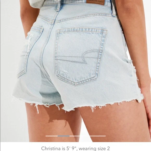 American Eagle Highest Rise 90s Boyfriend Short - Picture 2 of 10